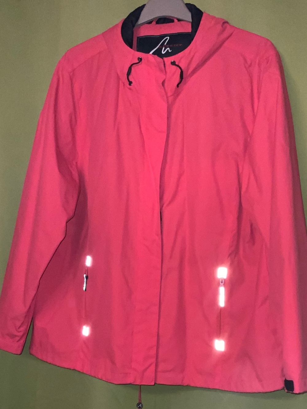 Alpinetek Water-Resistant Pink Hooded Jacket